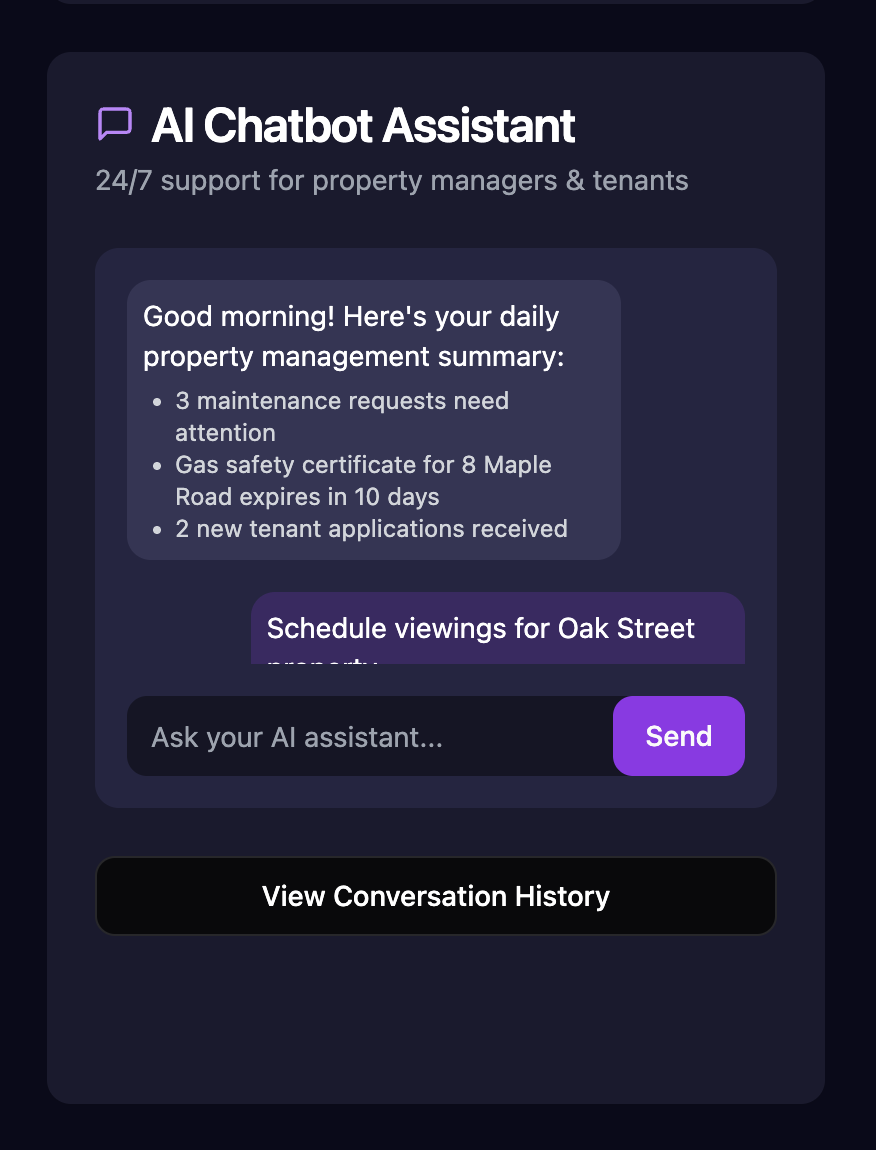 Maintenance Request Automation
